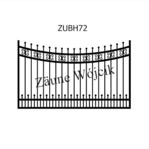 zaunmuster u bogenform mit halbrahmen zaune aus polen zaune wójcik zubh72