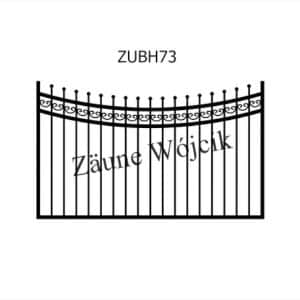 zaunmuster u bogenform mit halbrahmen zaune aus polen zaune wójcik zubh73