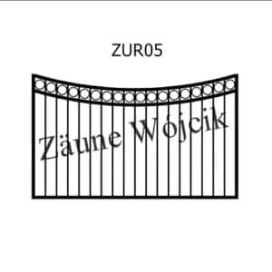 zaunmuster u bogenform mit rahmen zaune aus polen zaune wójcik zur05