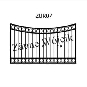 zaunmuster u bogenform mit rahmen zaune aus polen zaune wójcik zur07