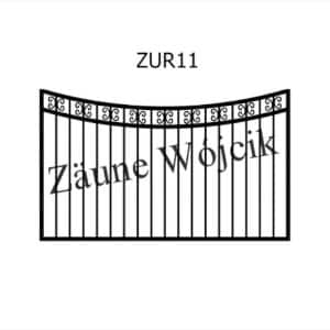 zaunmuster u bogenform mit rahmen zaune aus polen zaune wójcik zur11