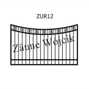 zaunmuster u bogenform mit rahmen zaune aus polen zaune wójcik zur12