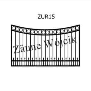 zaunmuster u bogenform mit rahmen zaune aus polen zaune wójcik zur15