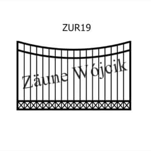 zaunmuster u bogenform mit rahmen zaune aus polen zaune wójcik zur19