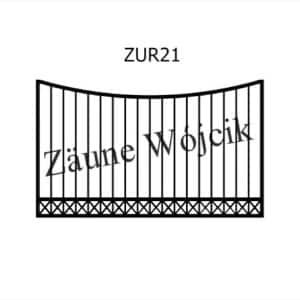 zaunmuster u bogenform mit rahmen zaune aus polen zaune wójcik zur21