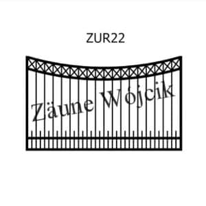 zaunmuster u bogenform mit rahmen zaune aus polen zaune wójcik zur22
