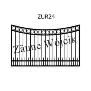 zaunmuster u bogenform mit rahmen zaune aus polen zaune wójcik zur24