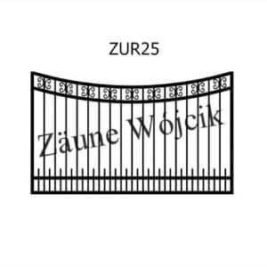 zaunmuster u bogenform mit rahmen zaune aus polen zaune wójcik zur25
