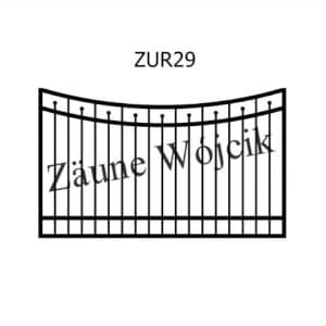 zaunmuster u bogenform mit rahmen zaune aus polen zaune wójcik zur29