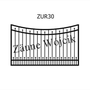zaunmuster u bogenform mit rahmen zaune aus polen zaune wójcik zur30