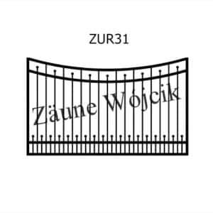 zaunmuster u bogenform mit rahmen zaune aus polen zaune wójcik zur31