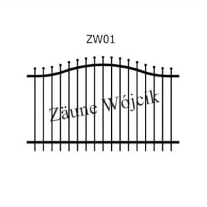 zaunmuster wellenform zaune aus polen zaune wójcik zw01