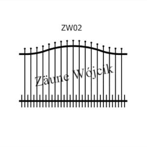 zaunmuster wellenform zaune aus polen zaune wójcik zw02