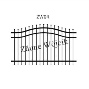 zaunmuster wellenform zaune aus polen zaune wójcik zw04