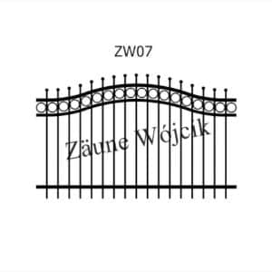 zaunmuster wellenform zaune aus polen zaune wójcik zw07