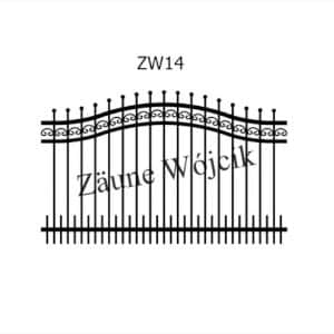 zaunmuster wellenform zaune aus polen zaune wójcik zw14