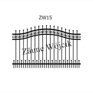 zaunmuster wellenform zaune aus polen zaune wójcik zw15