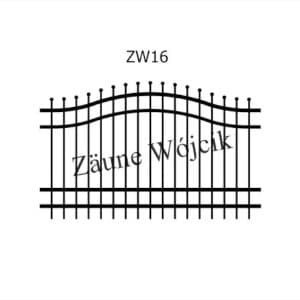 zaunmuster wellenform zaune aus polen zaune wójcik zw16