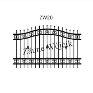 zaunmuster wellenform zaune aus polen zaune wójcik zw20