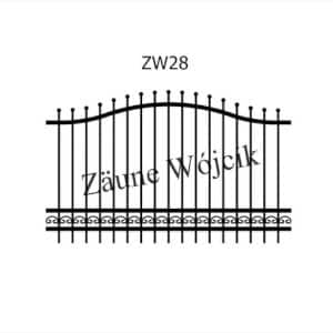 zaunmuster wellenform zaune aus polen zaune wójcik zw28
