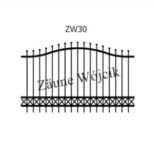 zaunmuster wellenform zaune aus polen zaune wójcik zw30