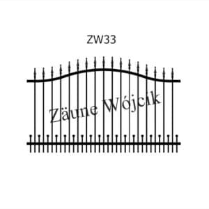 zaunmuster wellenform zaune aus polen zaune wójcik zw33
