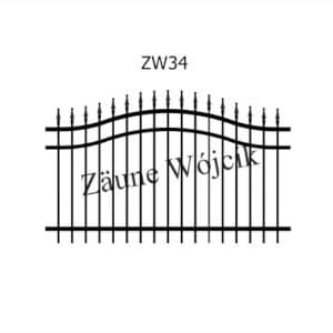 zaunmuster wellenform zaune aus polen zaune wójcik zw34