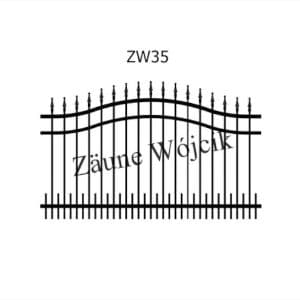 zaunmuster wellenform zaune aus polen zaune wójcik zw35
