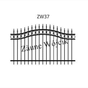 zaunmuster wellenform zaune aus polen zaune wójcik zw37