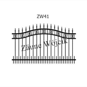 zaunmuster wellenform zaune aus polen zaune wójcik zw41