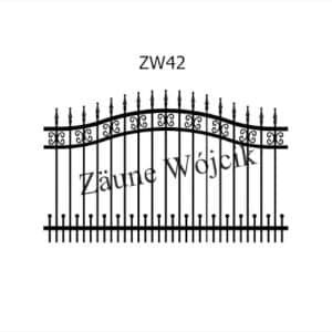 zaunmuster wellenform zaune aus polen zaune wójcik zw42