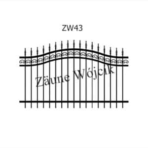 zaunmuster wellenform zaune aus polen zaune wójcik zw43