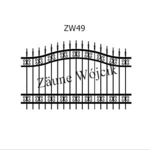 zaunmuster wellenform zaune aus polen zaune wójcik zw49