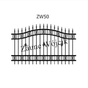 zaunmuster wellenform zaune aus polen zaune wójcik zw50