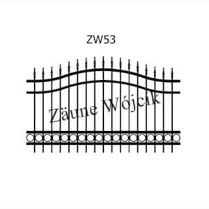 zaunmuster wellenform zaune aus polen zaune wójcik zw53