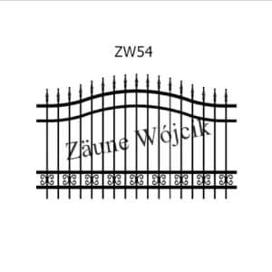 zaunmuster wellenform zaune aus polen zaune wójcik zw54