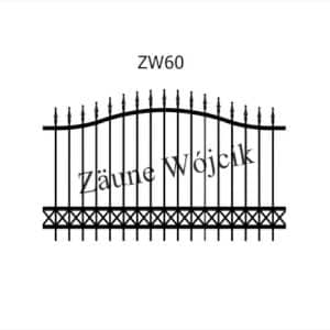 zaunmuster wellenform zaune aus polen zaune wójcik zw60