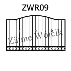 zaunmuster wellenform mit rahmen zaune aus polen zaune wójcik zwr09