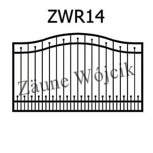 zaunmuster wellenform mit rahmen zaune aus polen zaune wójcik zwr14