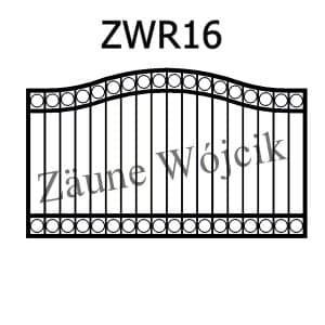 zaunmuster wellenform mit rahmen zaune aus polen zaune wójcik zwr16