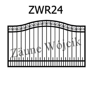 zaunmuster wellenform mit rahmen zaune aus polen zaune wójcik zwr24