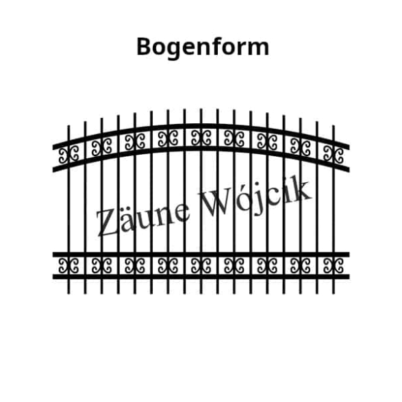 bogenform zaunmuster zaune aus polen zaune wójcik