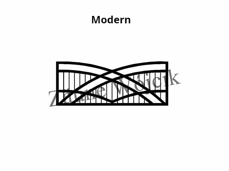 modern zaunmuster zaune aus polen zaune wójcik