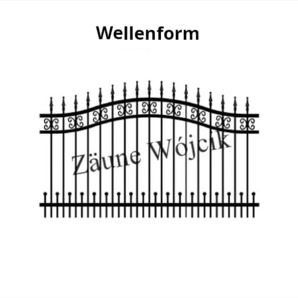 wellenform zaunmuster zaune aus polen zaune wójcik