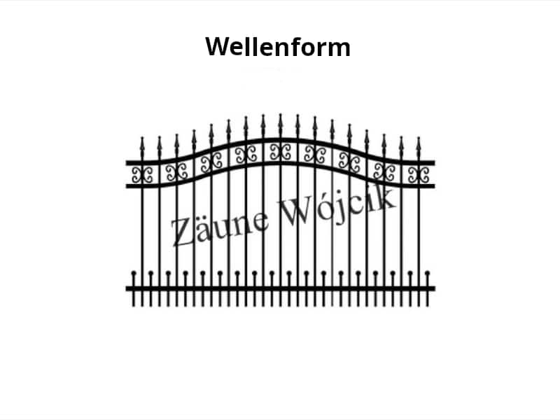 wellenform zaunmuster zaune aus polen zaune wójcik